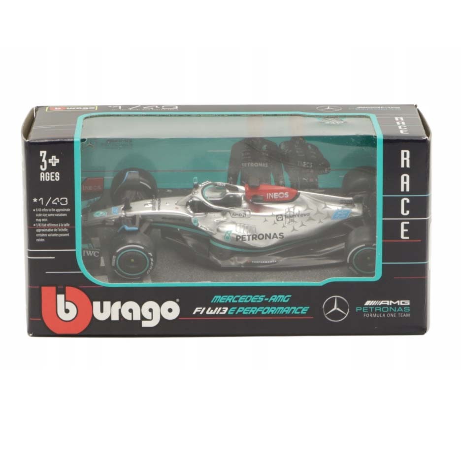 Mercedes-AMG Petronas F1 W13 E Performance F1 2022 George Russel no driver 1:43 - 70392