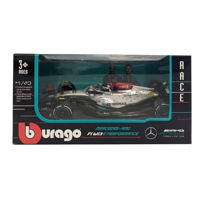 Mercedes-AMG Petronas F1 W13 E Performance F1 2022 Lewis Hamilton no driver 1:43 - 70396