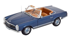 Mercedes-Benz 230 SL 1963 Blue Metallic 1:18 - 70404