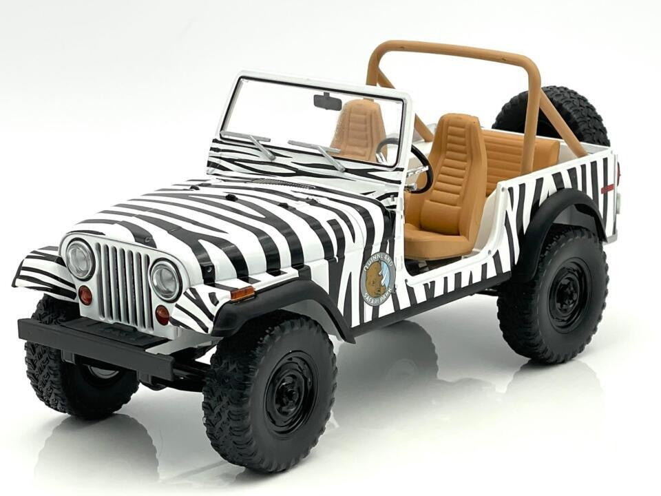 Jeep CJ-7 1976 "Ace Ventura When Nature Calls 1995" 1:18 - 70424