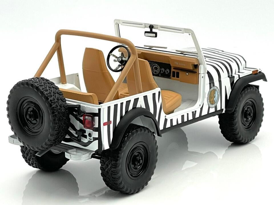 Jeep CJ-7 1976 "Ace Ventura When Nature Calls 1995" 1:18 - 70427