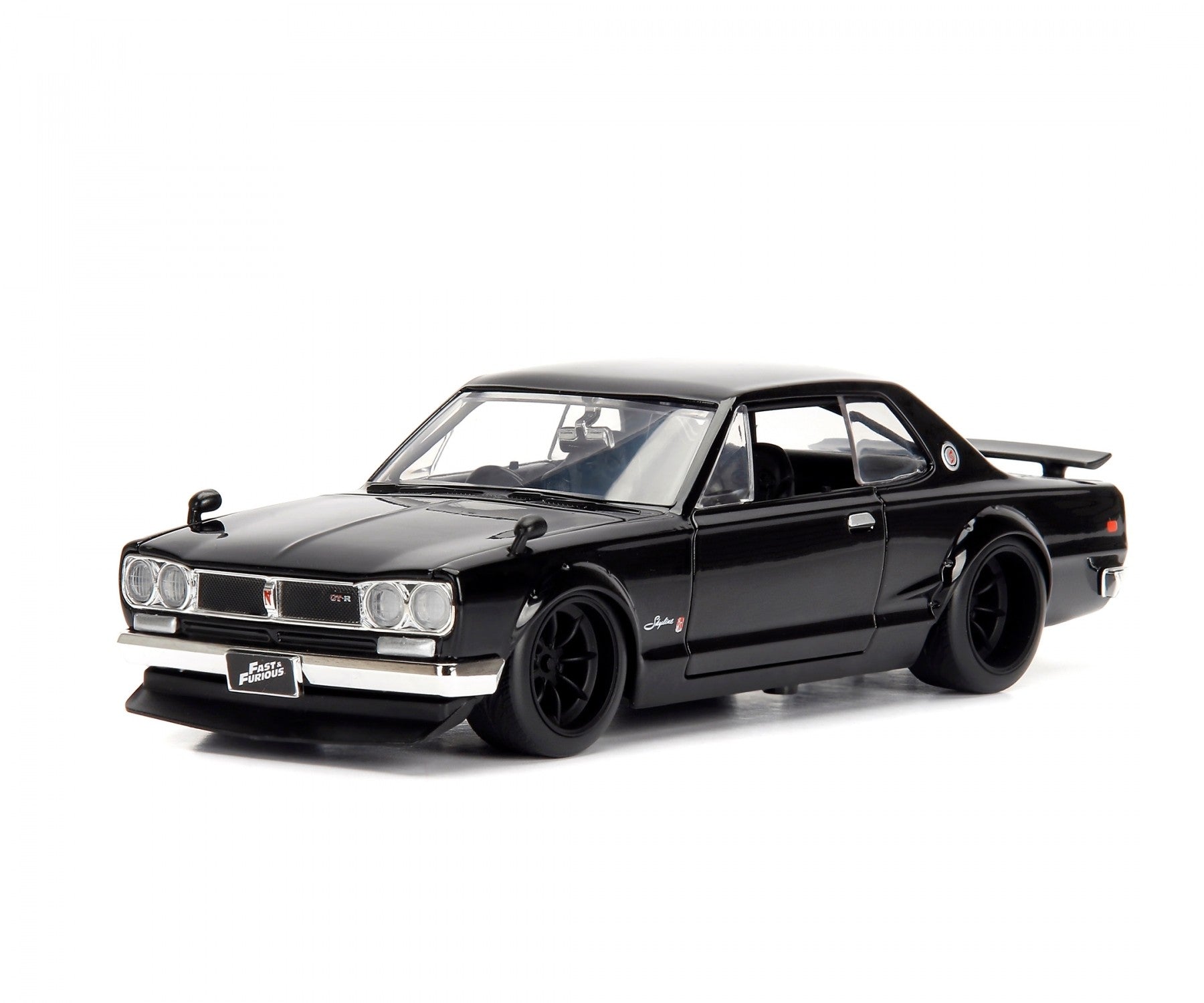 Nissan Skyline 2000 GT-R 1971 "Fast & Furious" Brian O'Connor Black 1:24 - 70479