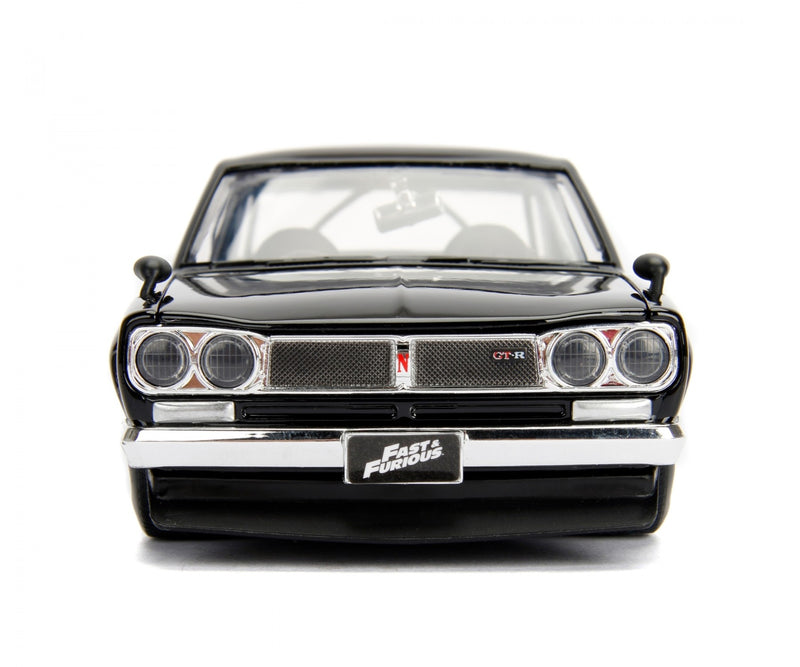 Nissan Skyline 2000 GT-R 1971 "Fast & Furious" Brian O'Connor Black 1:24 - 70482