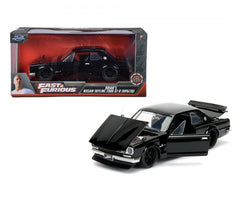 Nissan Skyline 2000 GT-R 1971 "Fast & Furious" Brian O'Connor Black 1:24 - 70484