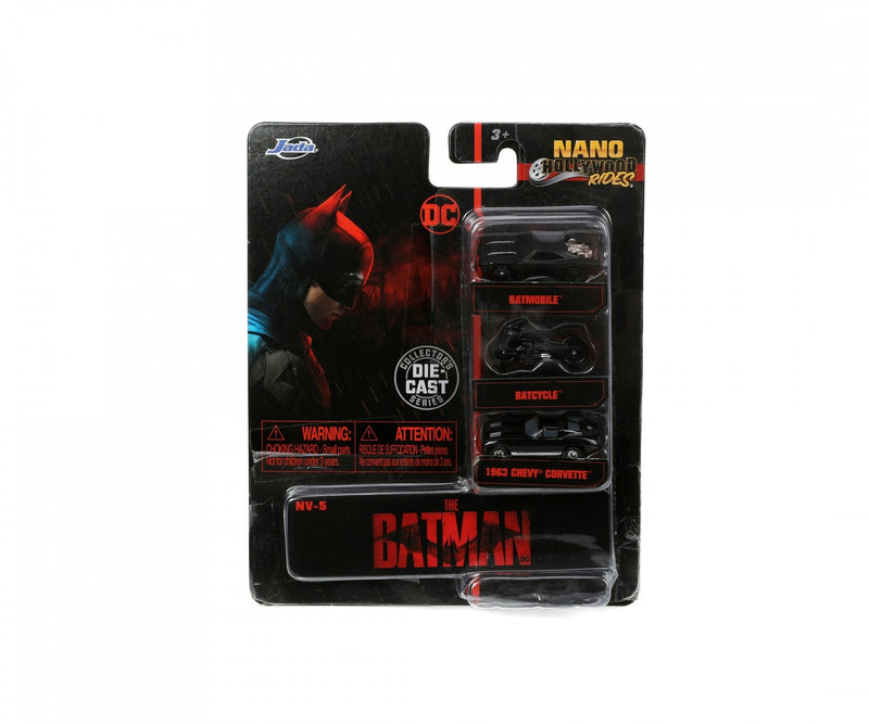 "The Batman" Nano Hollywood Rides 3pz 1:65 - 70487