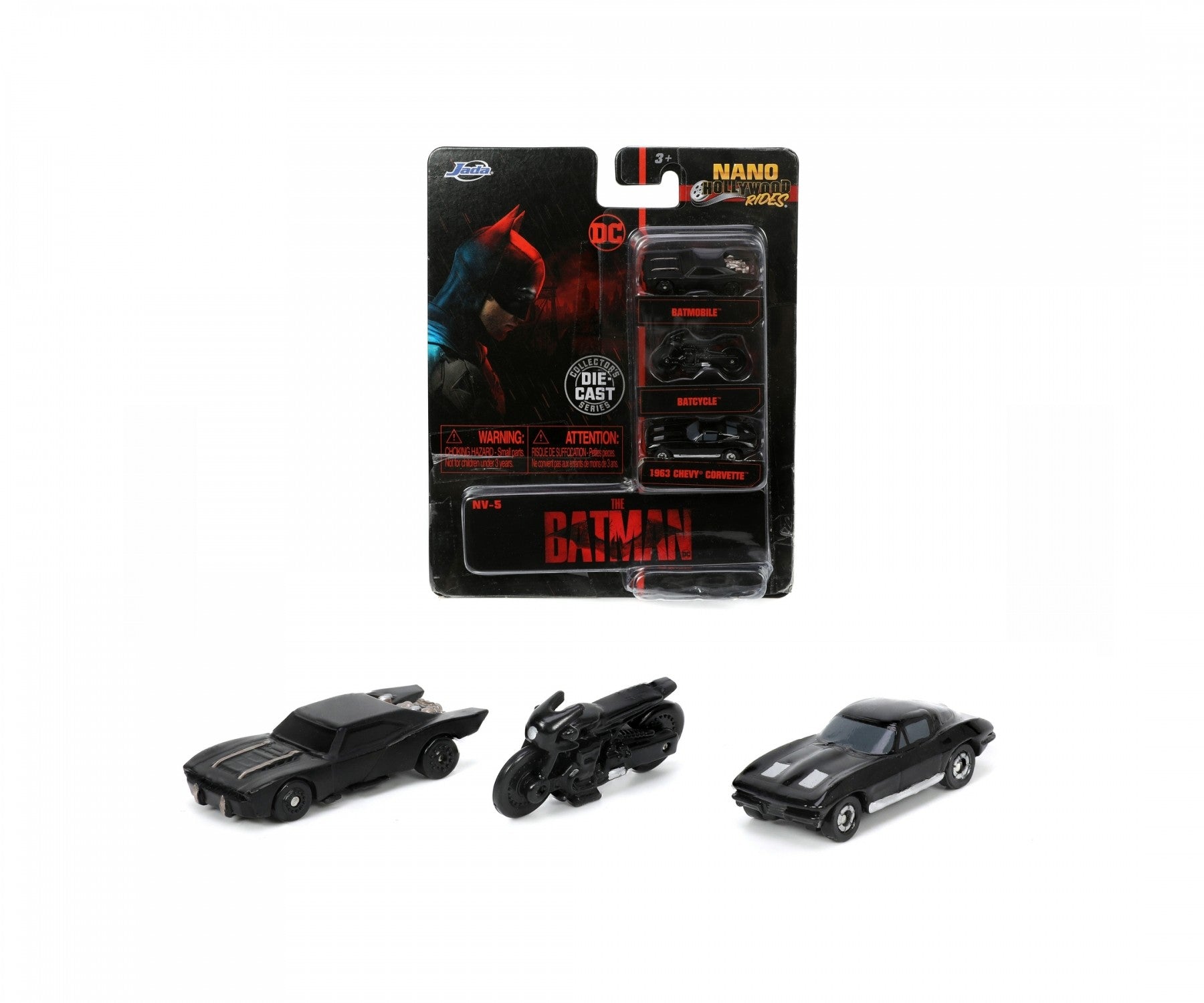 "The Batman" Nano Hollywood Rides 3pz 1:65 - 70488