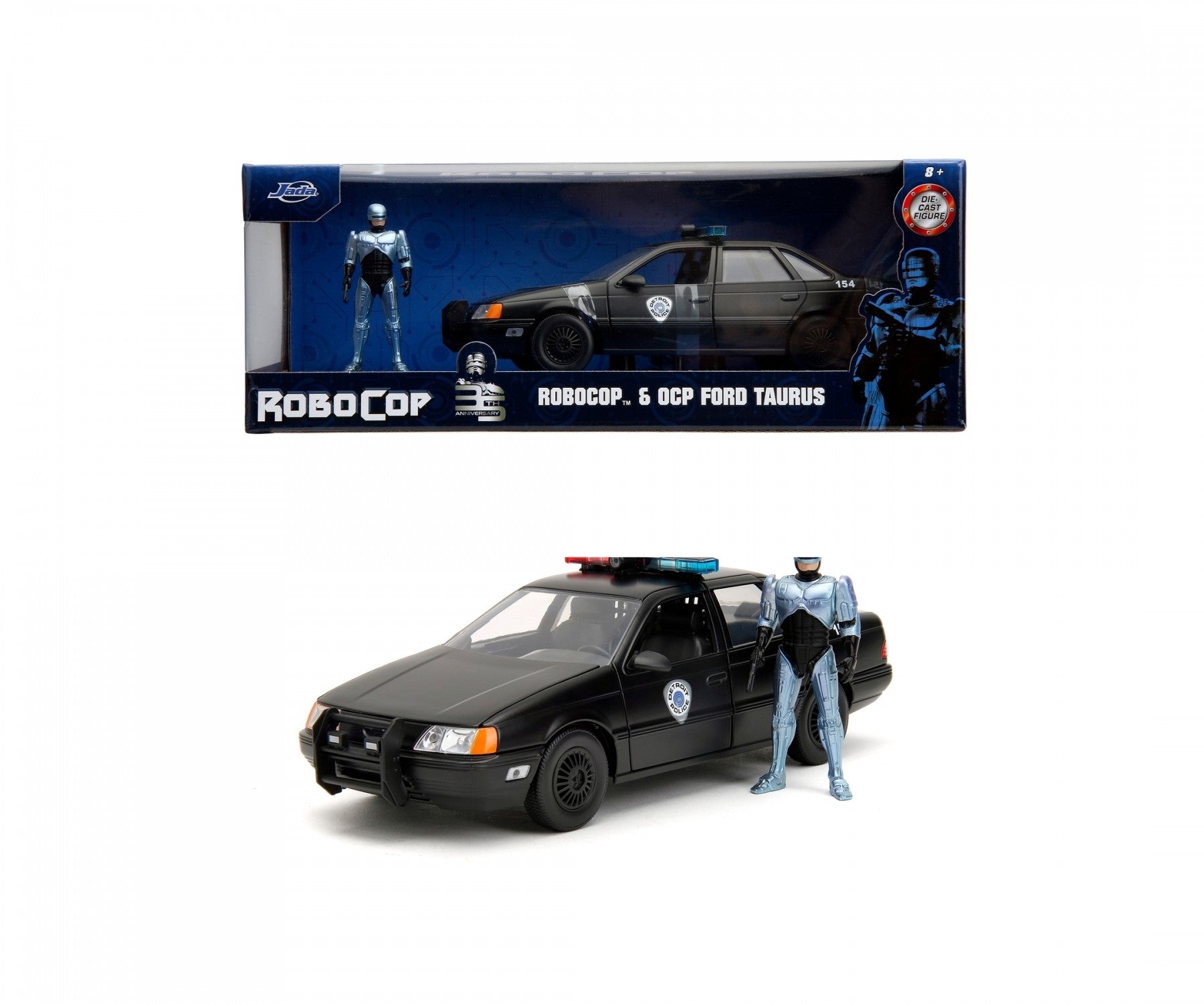 Ford Taurus 1986 "Robocop" with Figure Robocop 1:24 - 70494