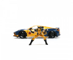 Chevrolet Corvette C8 Stingray 2020 "Marvel X-Men" 1:24 - 70510