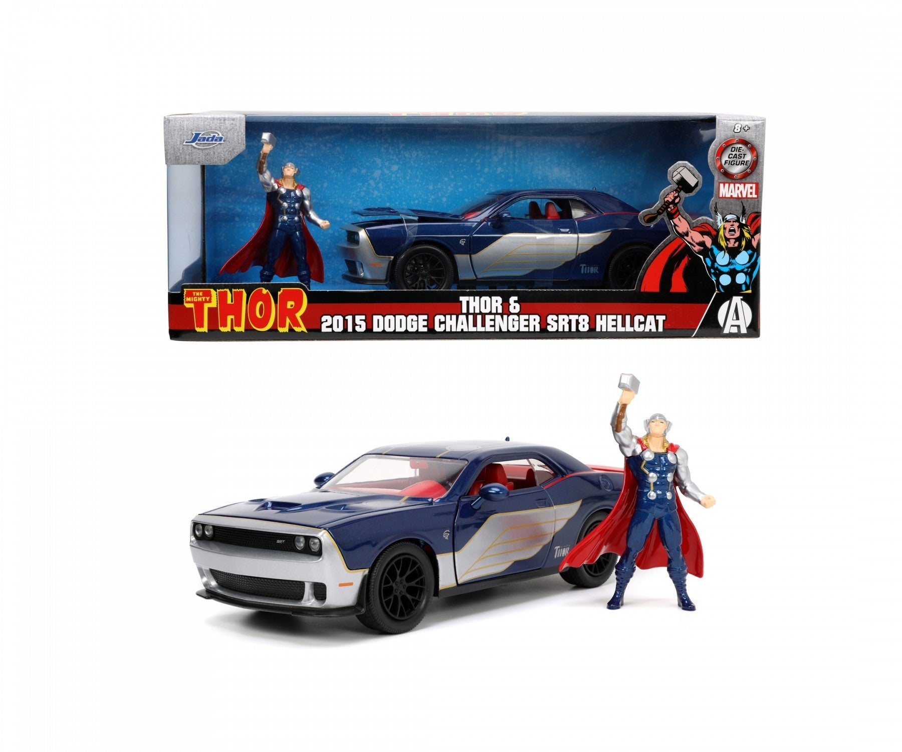 Dodge Challenger SRT Hellcat  2015 "Thor" 1:24 - 70533