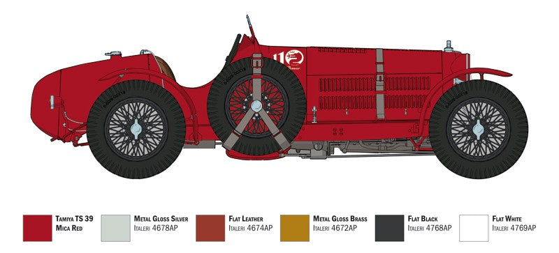 Alfa Romeo 8C 2300 1931-1933 Roadster Kit 1:12 - 70714