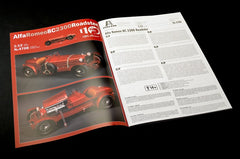Alfa Romeo 8C 2300 1931-1933 Roadster Kit 1:12 - 70722