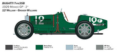 Bugatti Type 35B 1930 Kit 1:12 - 70738