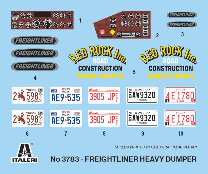 Freightliner Heavy Dumper Truck Kit 1:24 - 70779