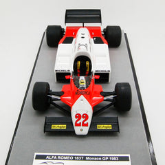Alfa Romeo 183T F1 Monaco Gp 1983 22 Andrea De Cesaris 1:18 - 70814