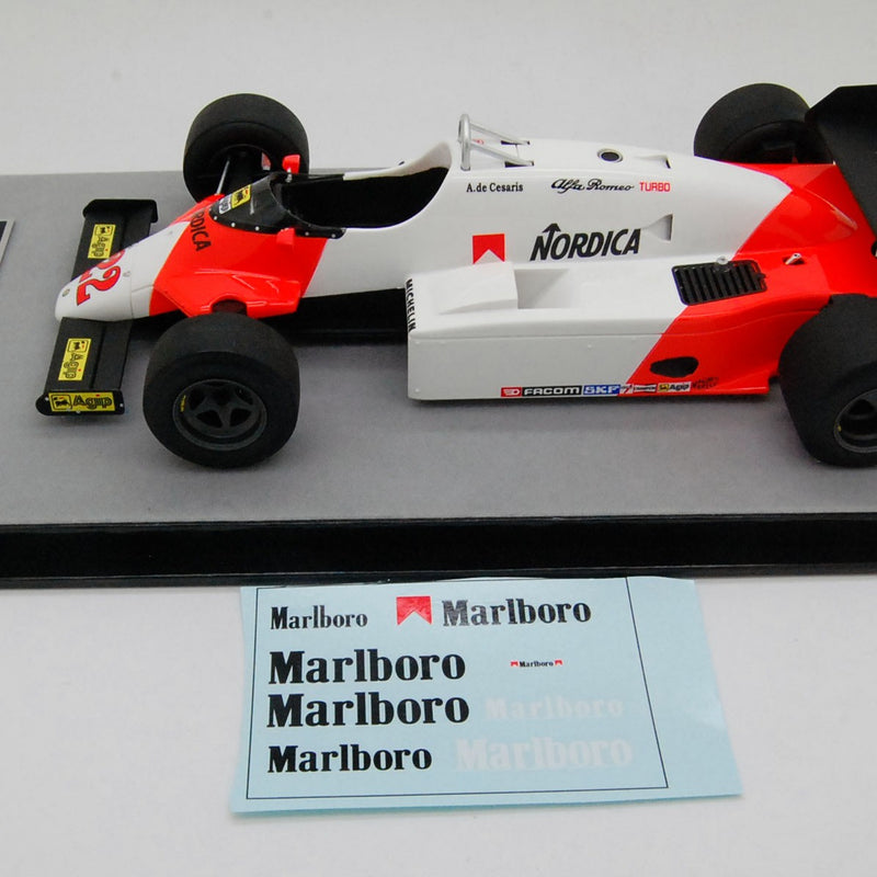 Alfa Romeo 183T F1 Monaco Gp 1983 22 Andrea De Cesaris 1:18 - 70816