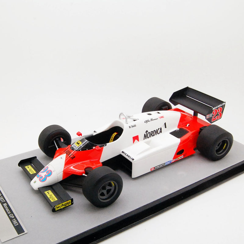 Alfa Romeo 183T F1 Monaco Gp 1983 23 Mauro Baldi 1:18 - 70818