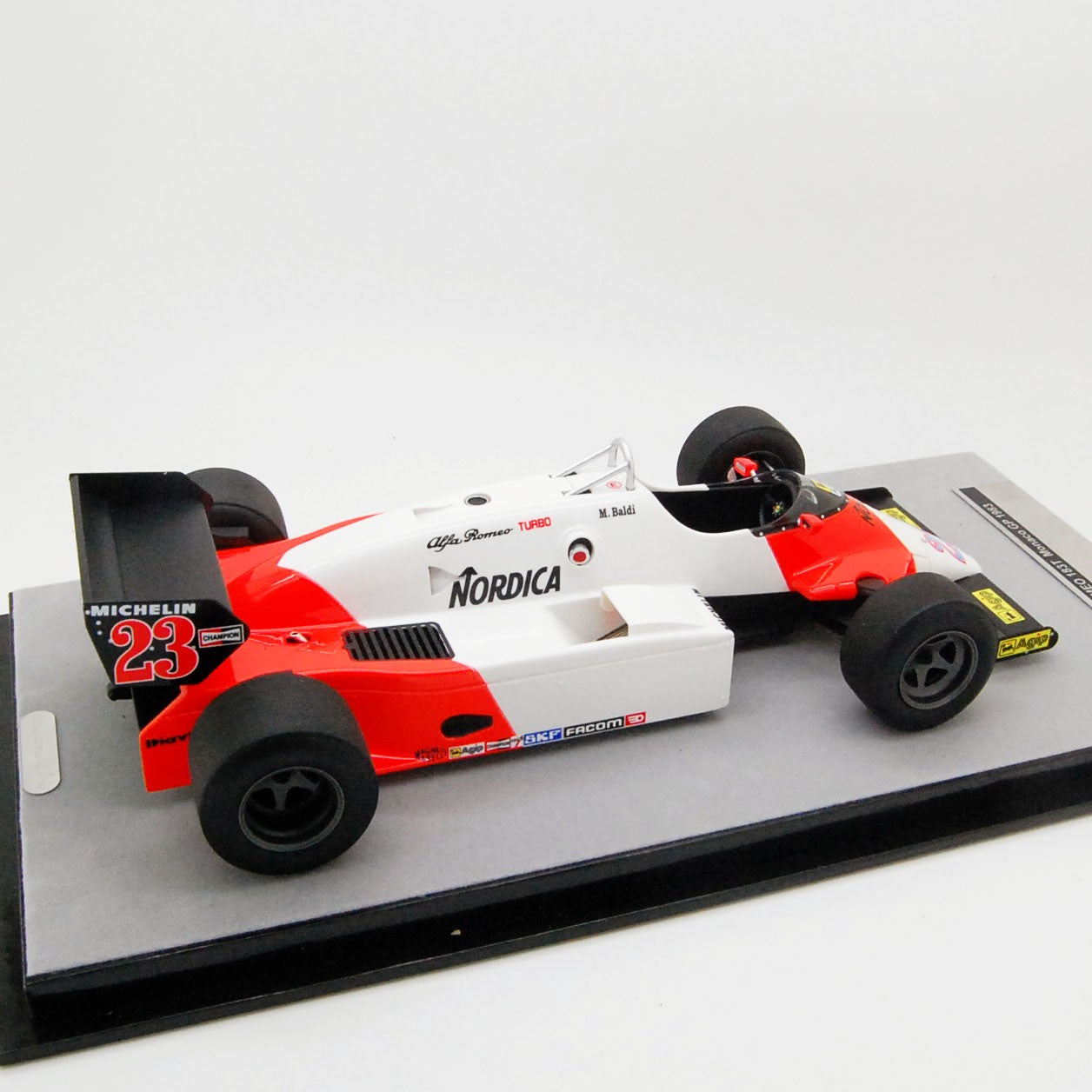 Alfa Romeo 183T F1 Monaco Gp 1983 23 Mauro Baldi 1:18 - 70822