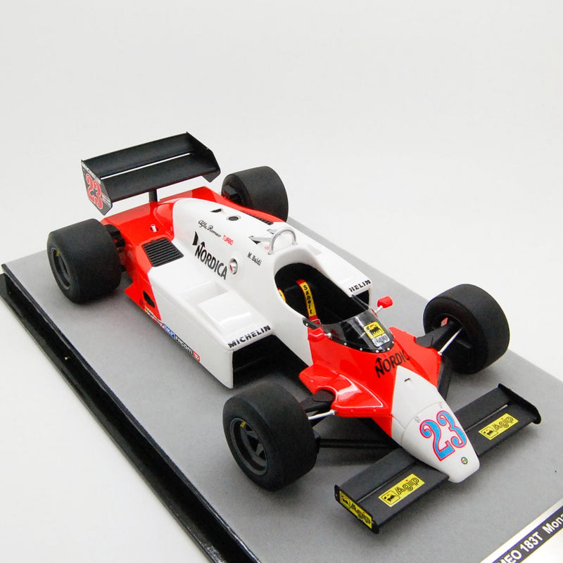 Alfa Romeo 183T F1 Monaco Gp 1983 23 Mauro Baldi 1:18 - 70824