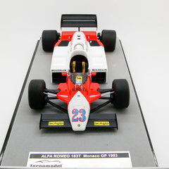 Alfa Romeo 183T F1 Monaco Gp 1983 23 Mauro Baldi 1:18 - 70825