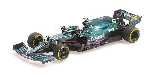 Aston Martin Cognizant AMR21 F1 Team Bahrain GP 2021 Sebastian Vettel 1:43 - 71000