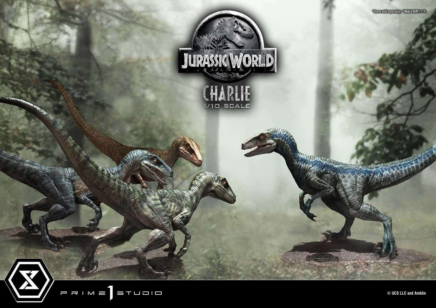 Jurassic World Charlie Prime Collectible Figure Series Statue 1:10 - 71017