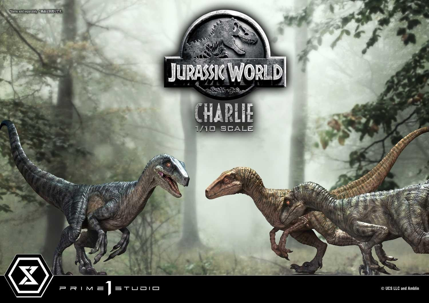 Jurassic World Charlie Prime Collectible Figure Series Statue 1:10 - 71019