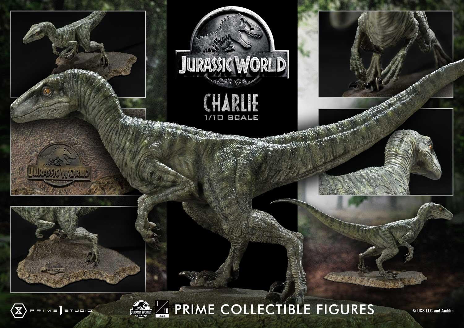 Jurassic World Charlie Prime Collectible Figure Series Statue 1:10 - 71026