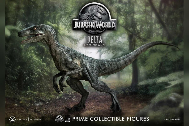 Jurassic World Delta Prime Collectible Figure Series Statue 1:10 - 71027