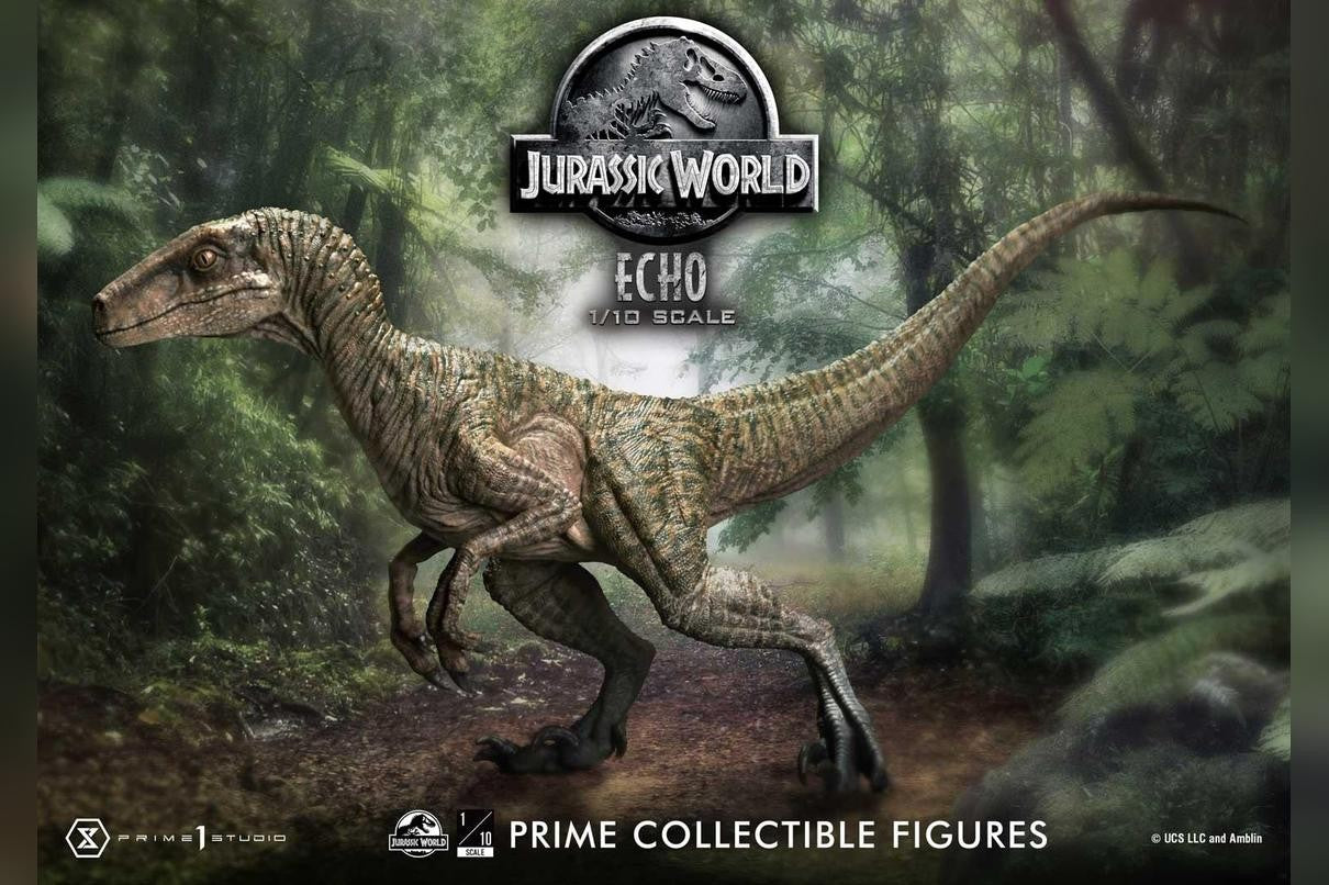 Jurassic World Echo Prime Collectible Figure Series Statue 1:10 - 71028