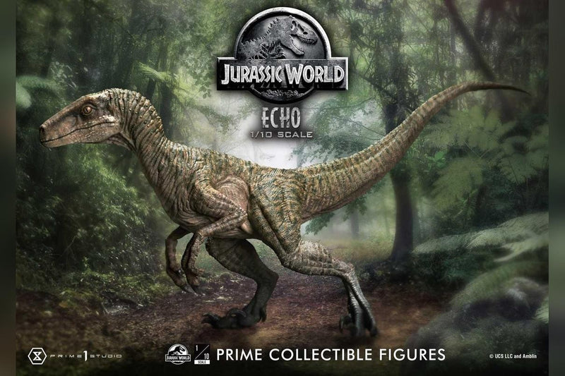 Jurassic World Echo Prime Collectible Figure Series Statue 1:10 - 71028
