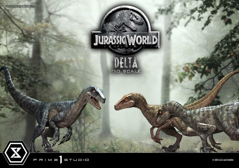 Jurassic World Delta Prime Collectible Figure Series Statue 1:10 - 71044