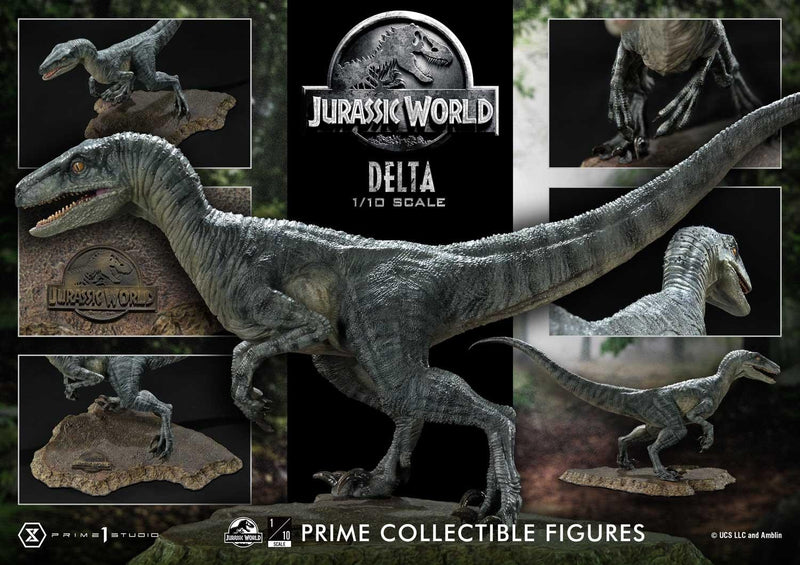 Jurassic World Delta Prime Collectible Figure Series Statue 1:10 - 71051