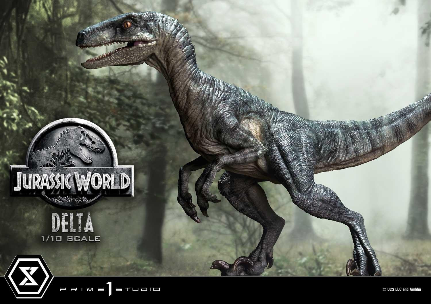 Jurassic World Delta Prime Collectible Figure Series Statue 1:10 - 71052