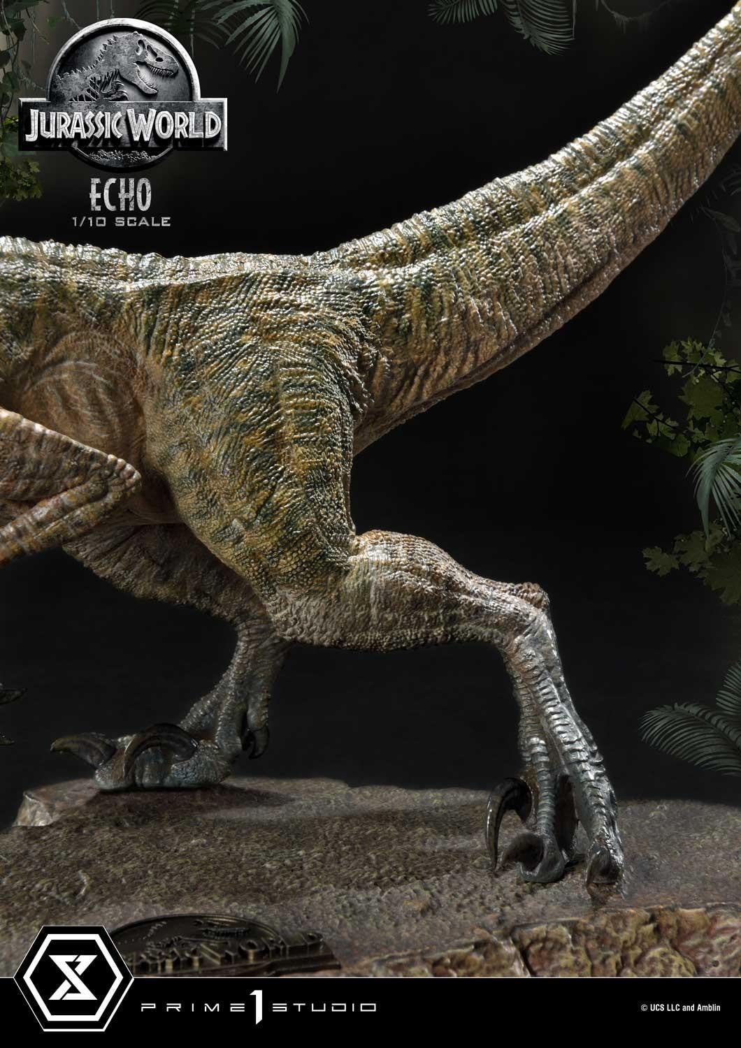 Jurassic World Echo Prime Collectible Figure Series Statue 1:10 - 71055