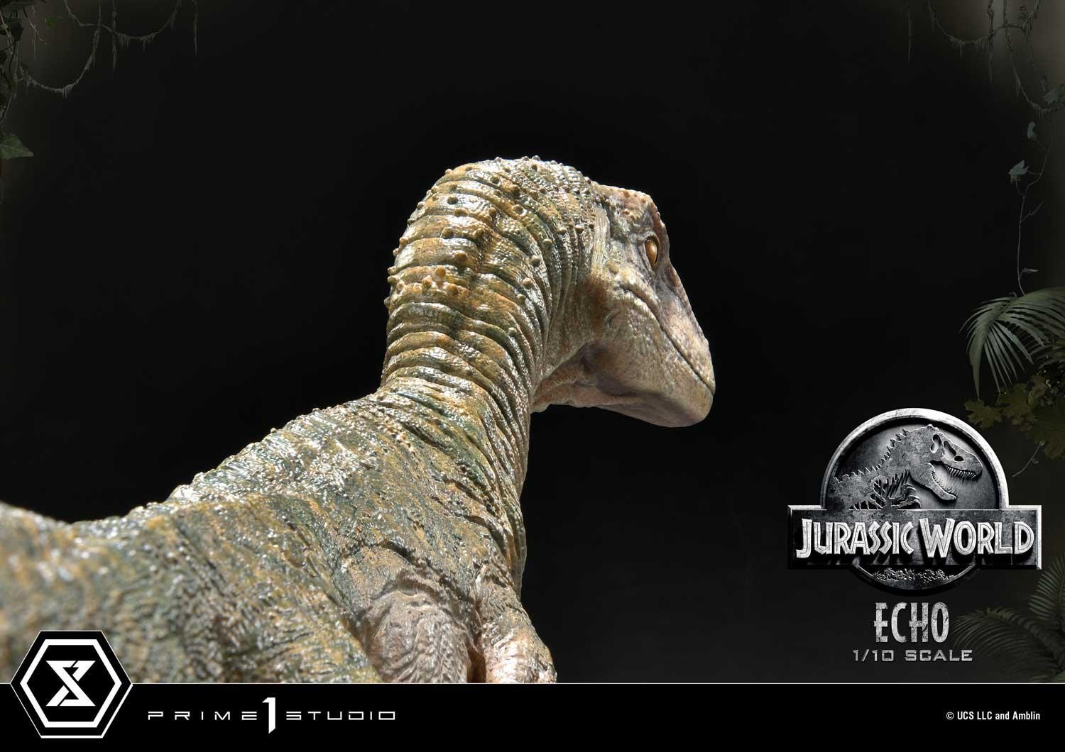 Jurassic World Echo Prime Collectible Figure Series Statue 1:10 - 71058