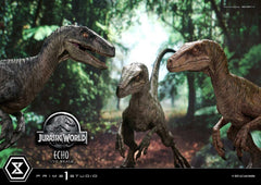 Jurassic World Echo Prime Collectible Figure Series Statue 1:10 - 71067