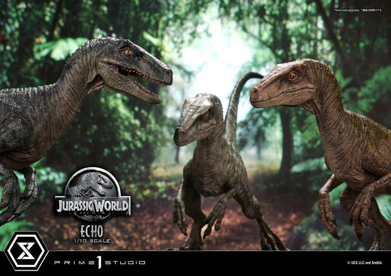 Jurassic World Echo Prime Collectible Figure Series Statue 1:10 - 71067
