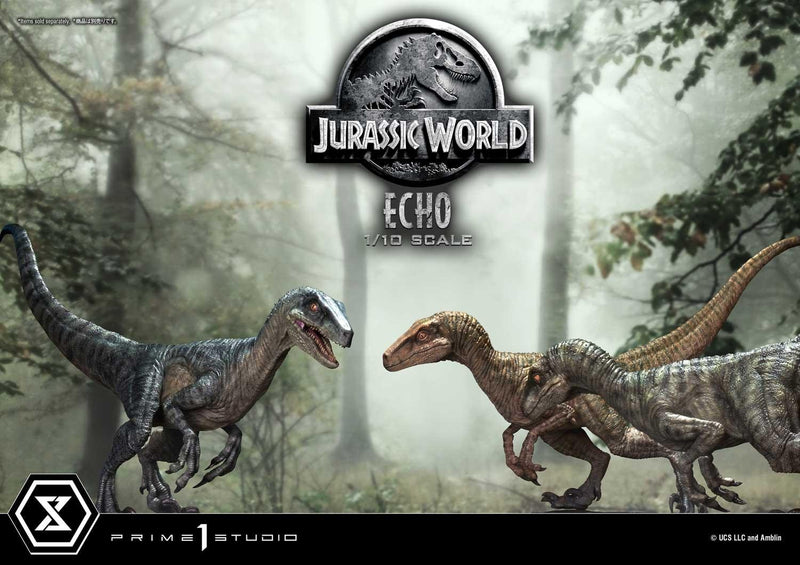 Jurassic World Echo Prime Collectible Figure Series Statue 1:10 - 71068