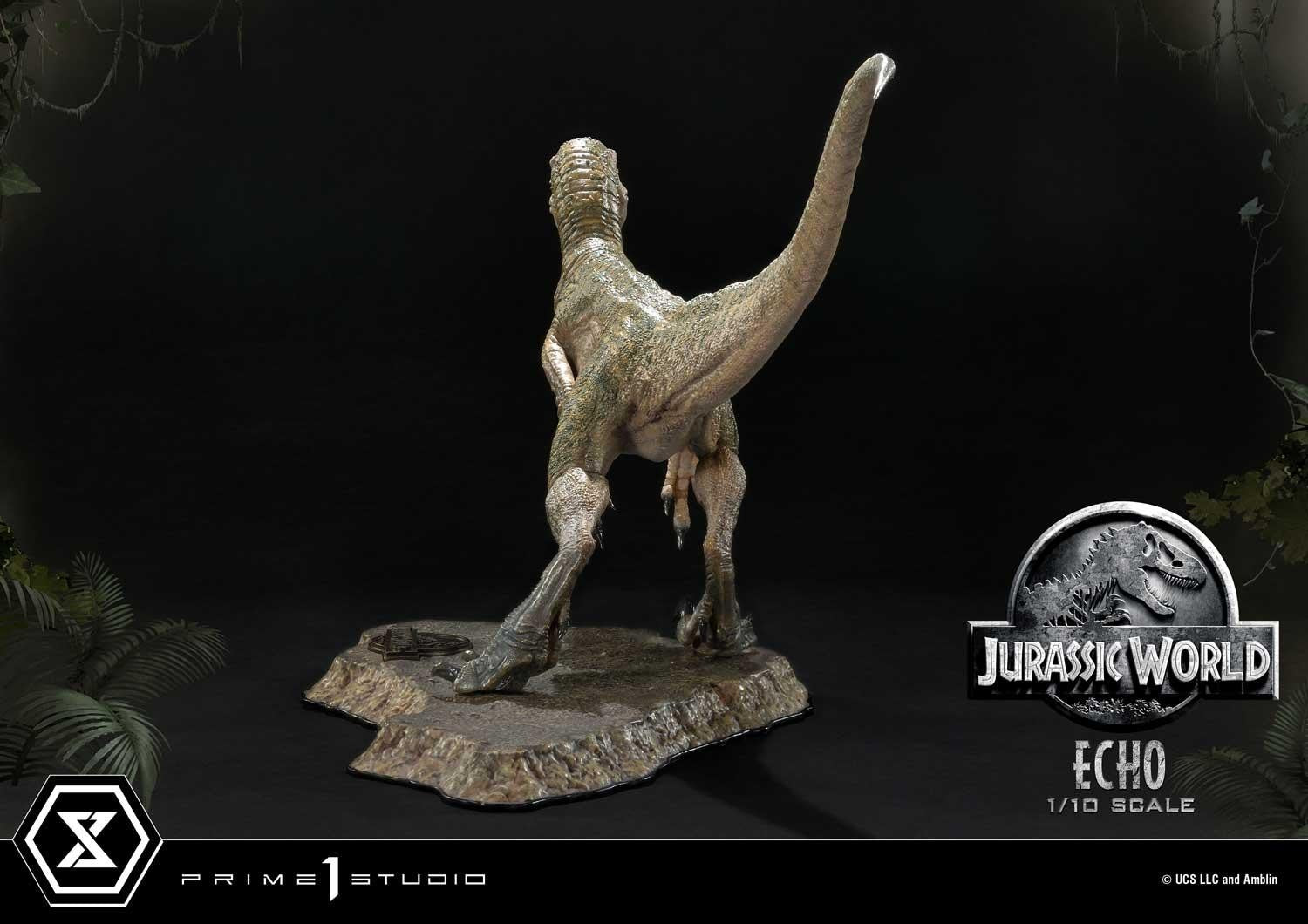 Jurassic World Echo Prime Collectible Figure Series Statue 1:10 - 71072