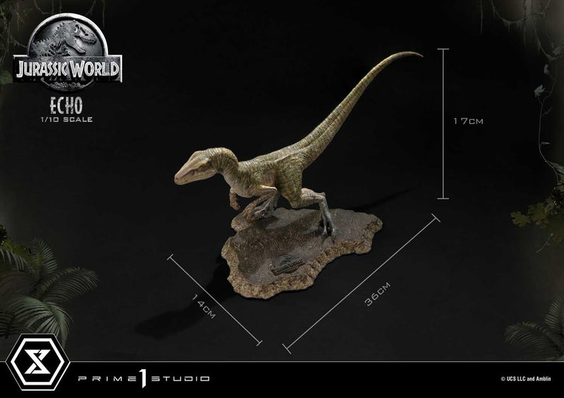 Jurassic World Echo Prime Collectible Figure Series Statue 1:10 - 71074