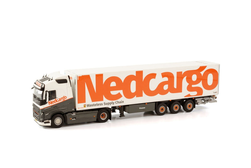 Volvo FH5 Globetrotter 4x2 Box Trailer "Nedcargo" 1:50 - 71140