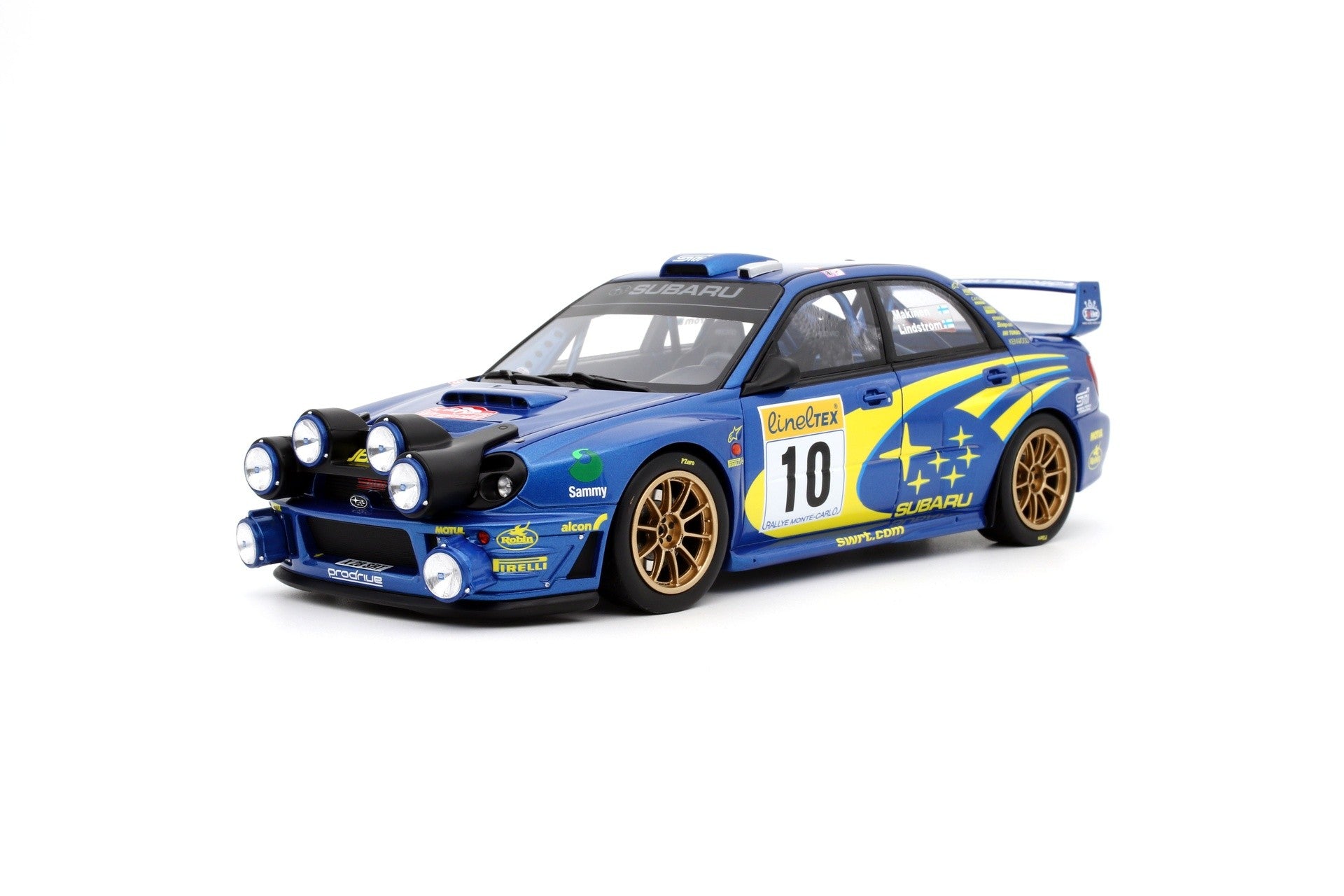 Subaru Impreza WRC 2002 Rally Monte Carlo T.Makinen - K. Lindstrom 1:18 - 71228