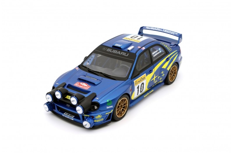 Subaru Impreza WRC 2002 Rally Monte Carlo T.Makinen - K. Lindstrom 1:18 - 71234