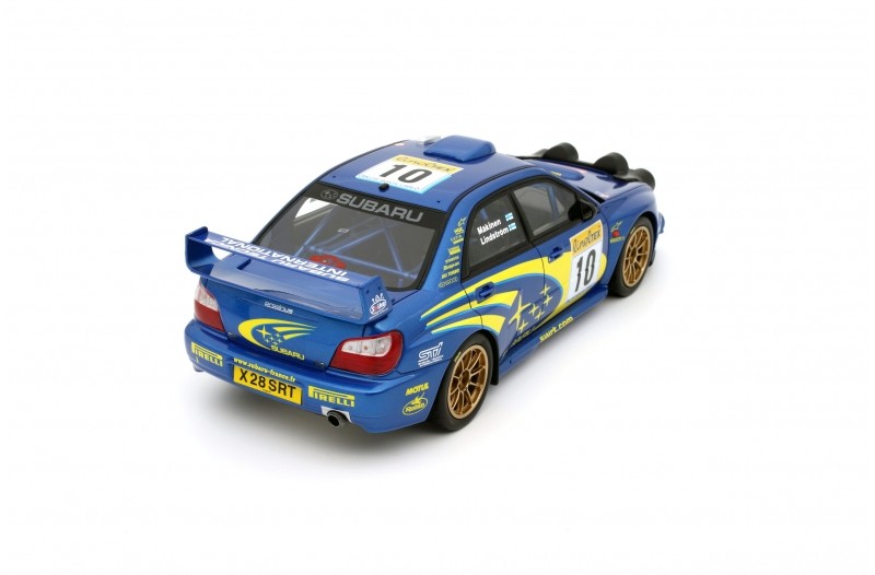 Subaru Impreza WRC 2002 Rally Monte Carlo T.Makinen - K. Lindstrom 1:18 - 71235