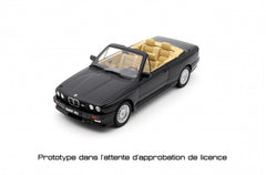 Bmw E30 M3 1989 Convertible Diamond Black Metallic 1:18 - 71286