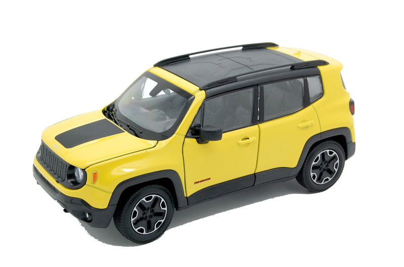 Jeep Renegade Trailhawk 2017 Yellow 1:24 - 7131