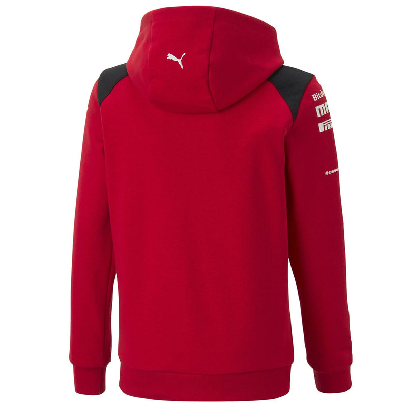 Ferrari Felpa con Cappuccio Team F1 2023 Bambino Puma Red - 71323