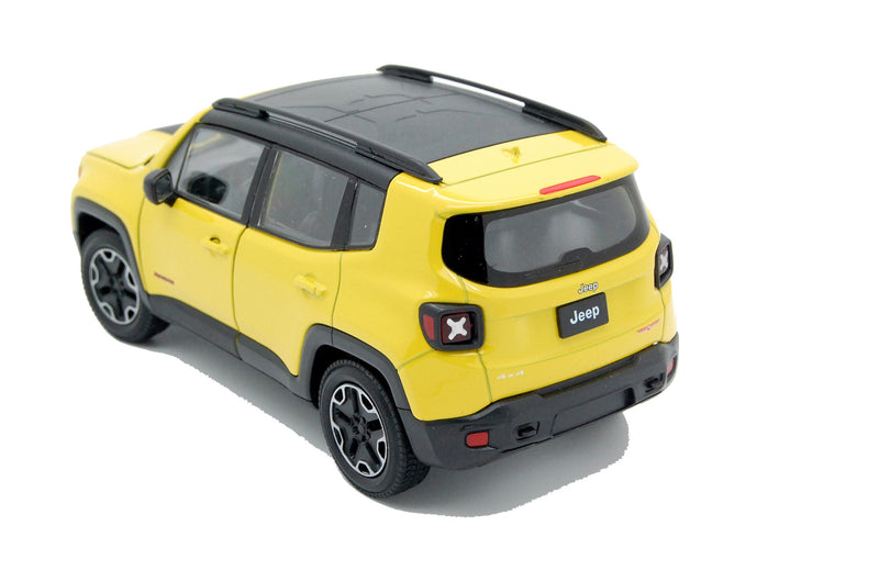 Jeep Renegade Trailhawk 2017 Yellow 1:24 - 7133