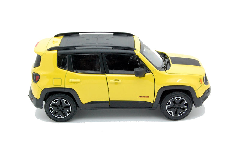 Jeep Renegade Trailhawk 2017 Yellow 1:24 - 7135