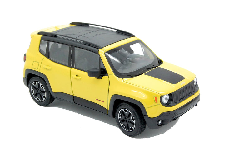 Jeep Renegade Trailhawk 2017 Yellow 1:24 - 7136